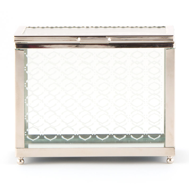 Mint Pantry® Cintron Decorative Glass Box & Reviews Wayfair